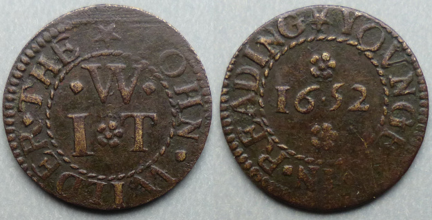 Reading, John Wilder the younger farthing Reading, John Wilder the younger farthing